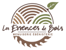 Logo Les Essences de Bois couleur avec baseline